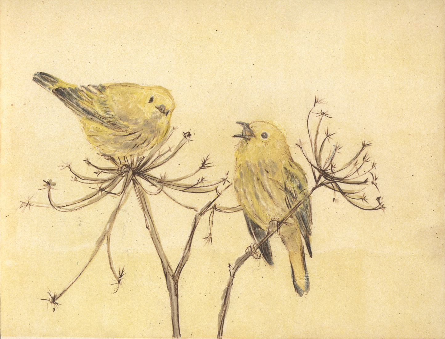 Explorations in Monotype & Monoprint (August 23-24)