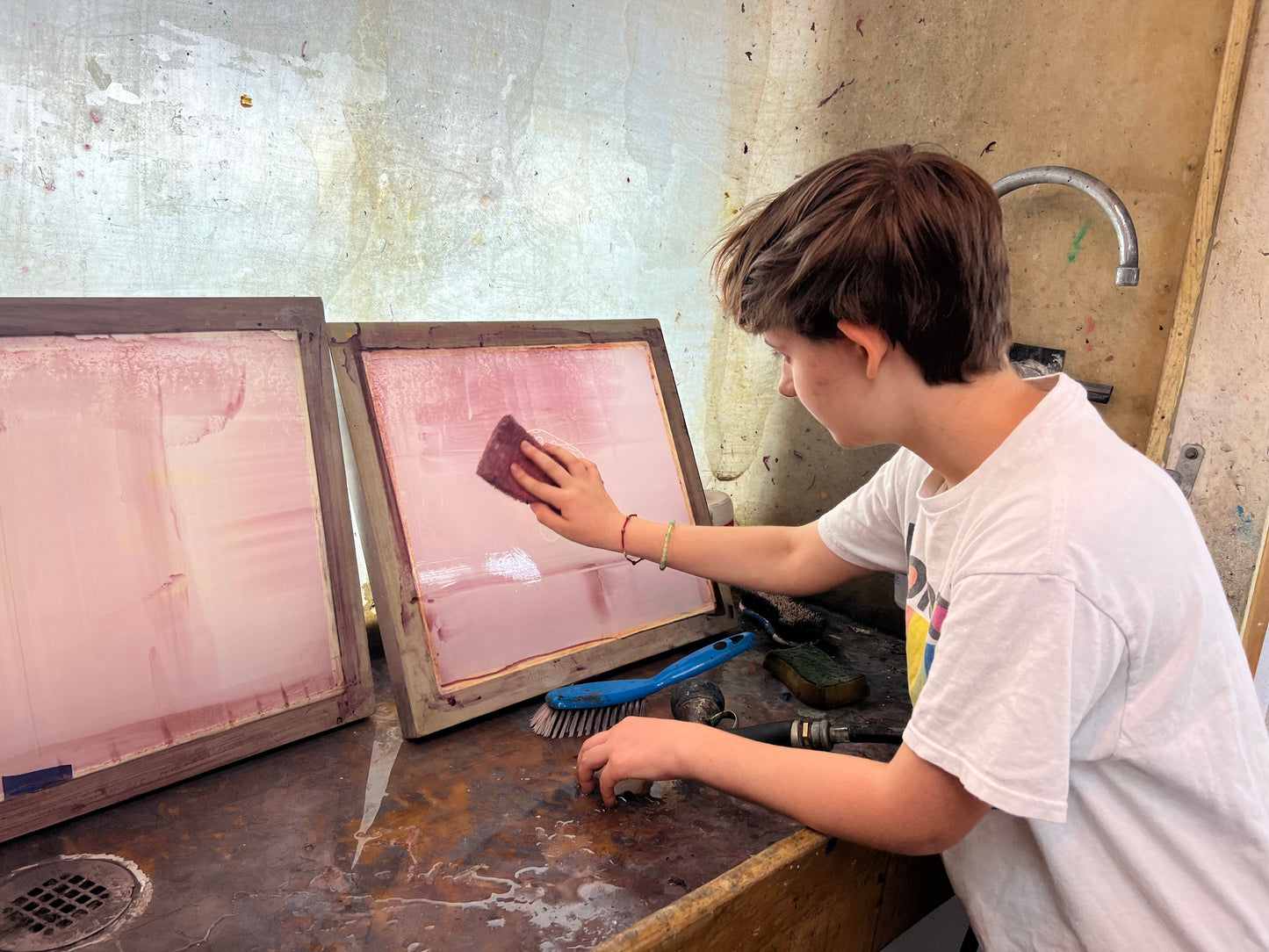 Screen Printing Open Studio with Anne Steen (Sat. May 2)