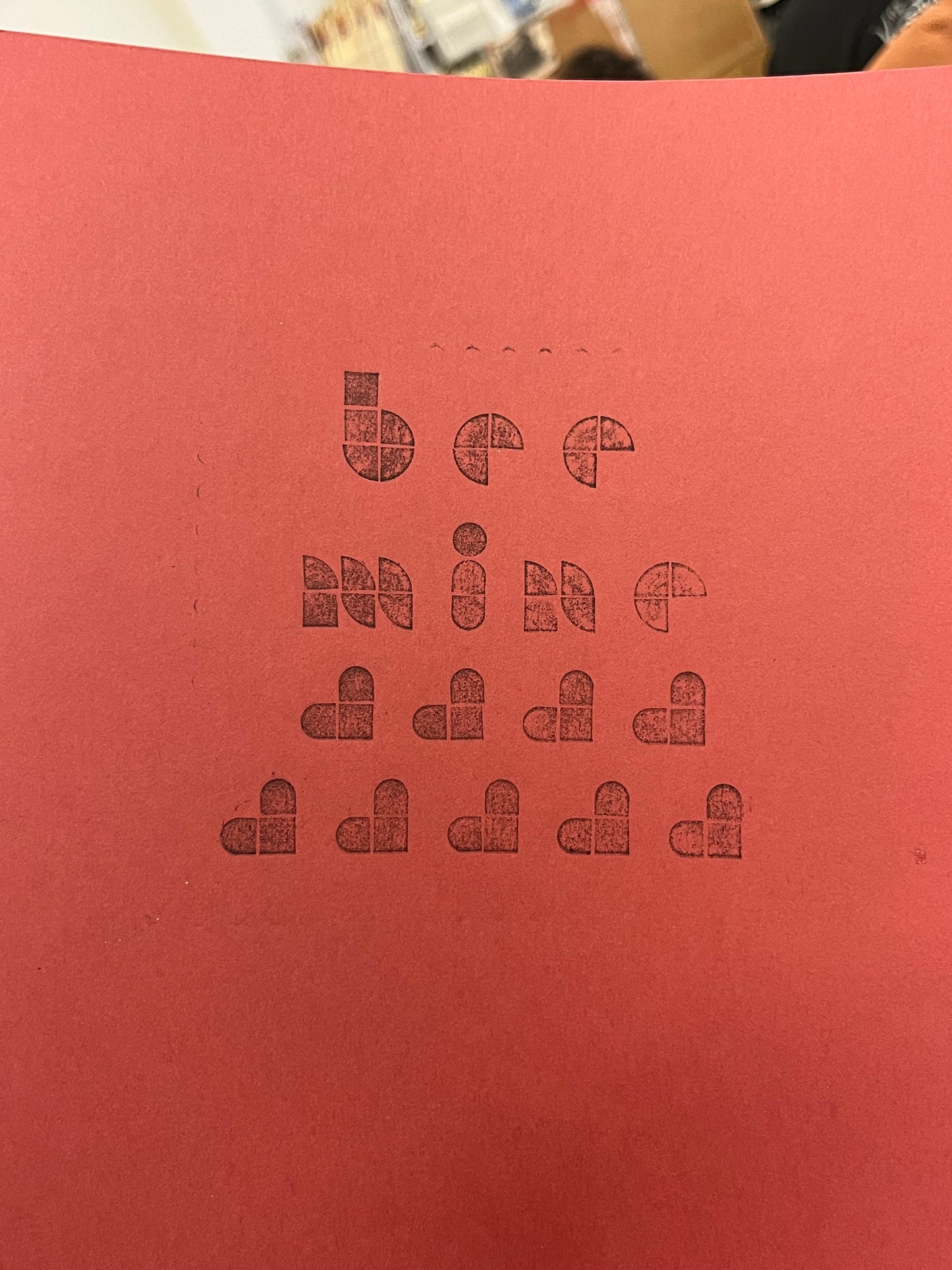 Lego Letterpress (February 7th)