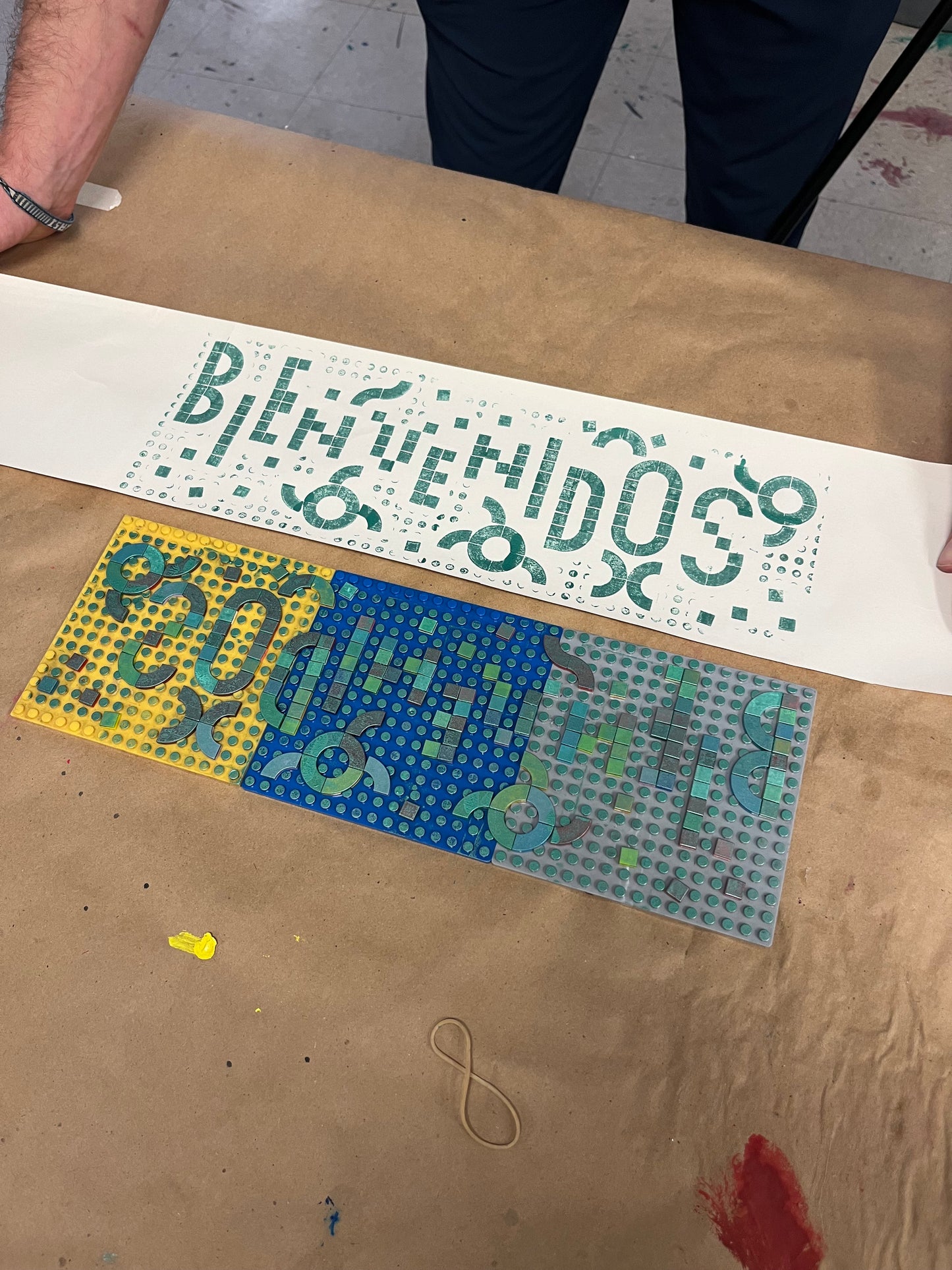 Lego Letterpress (February 7th)