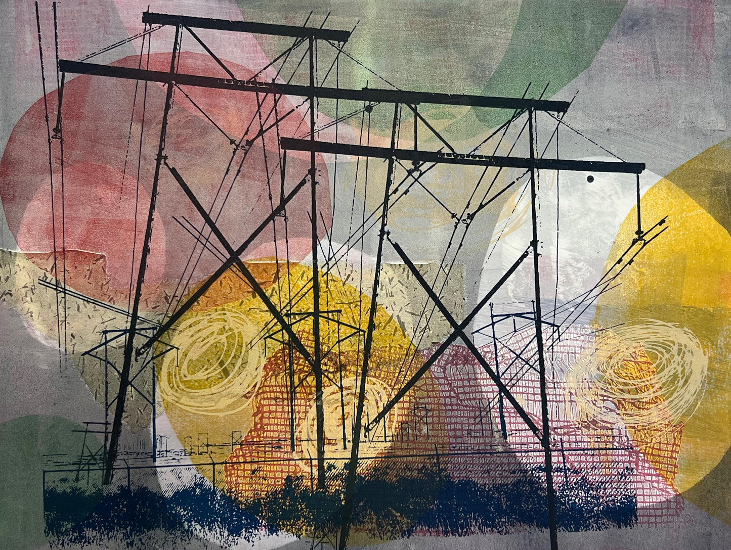 Hybrid Printmaking: Exploring Screen Print & Monotype (November 15 - 16)
