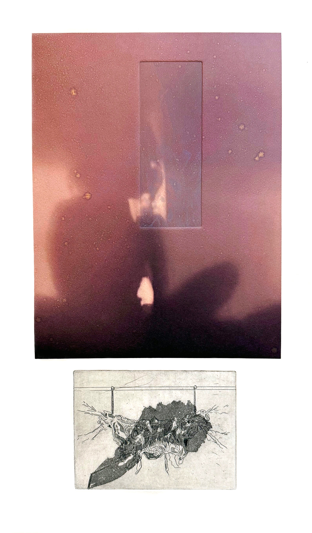 "How Little Can We See? (frosted pane, no. 1)"