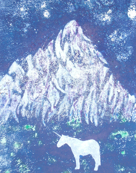Unicorn and Mountain