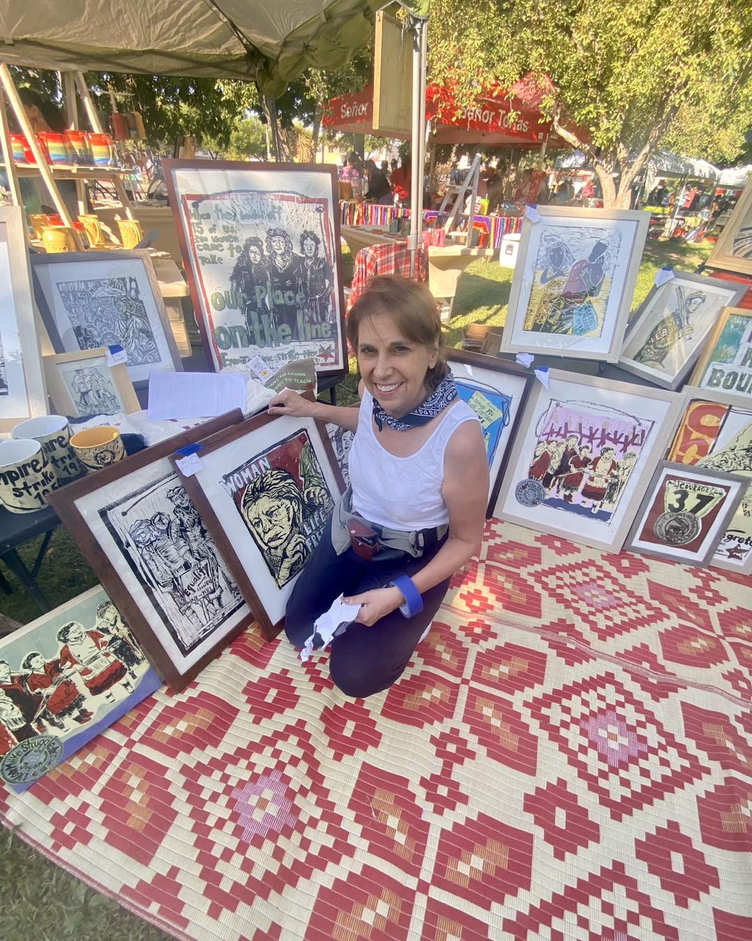 Tabletop Peace Train: Intro to Protest Relief Printing! July 11th