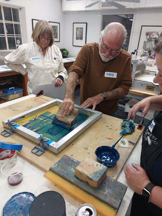 Intro to Screen Printing with Anne Steen (July 18 - 19)