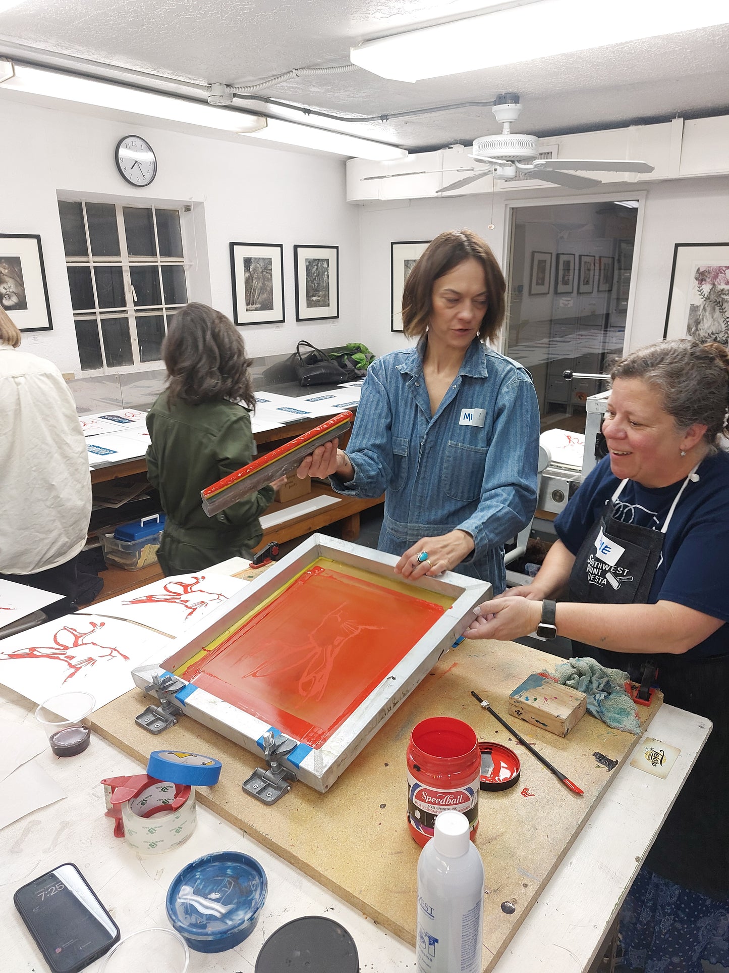 Day 2: Intro to Screen Printing with Anne Steen (July 19)