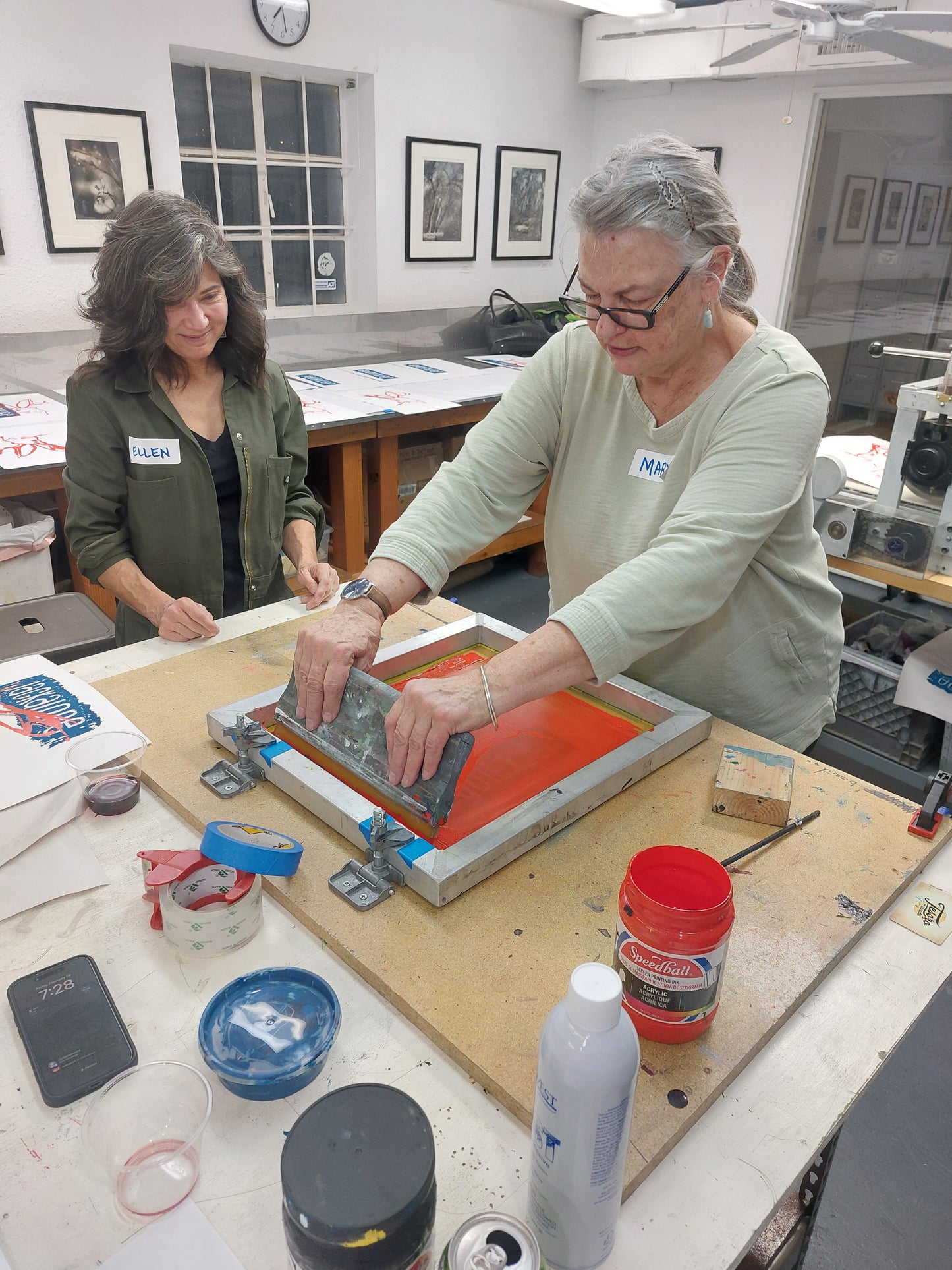 Day 2: Intro to Screen Printing with Anne Steen (July 19)