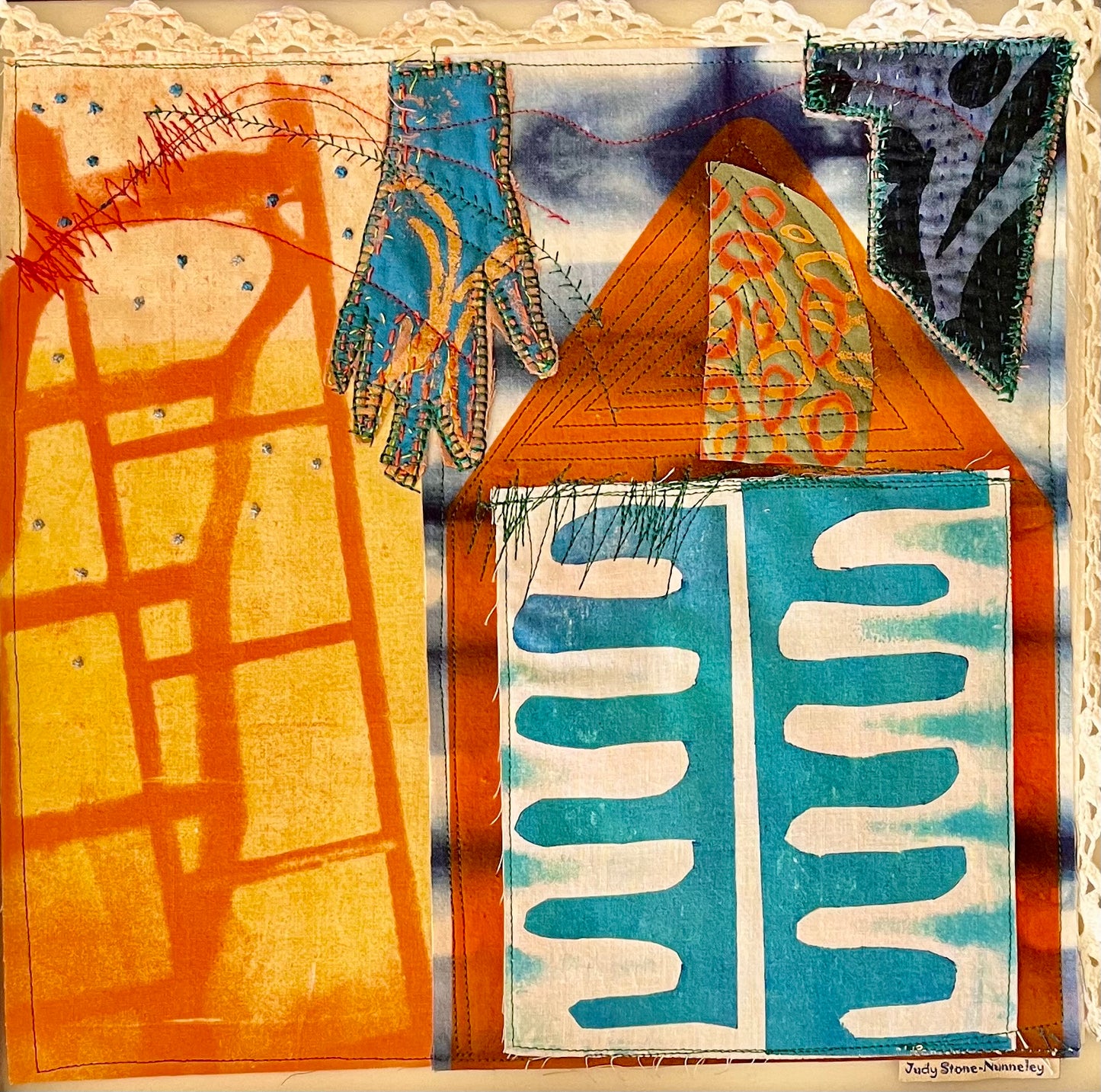 Creating the Printed Image: Mixed Media Monoprints on Fabric with Judy Stone-Nunneley Oct. 24 & 25