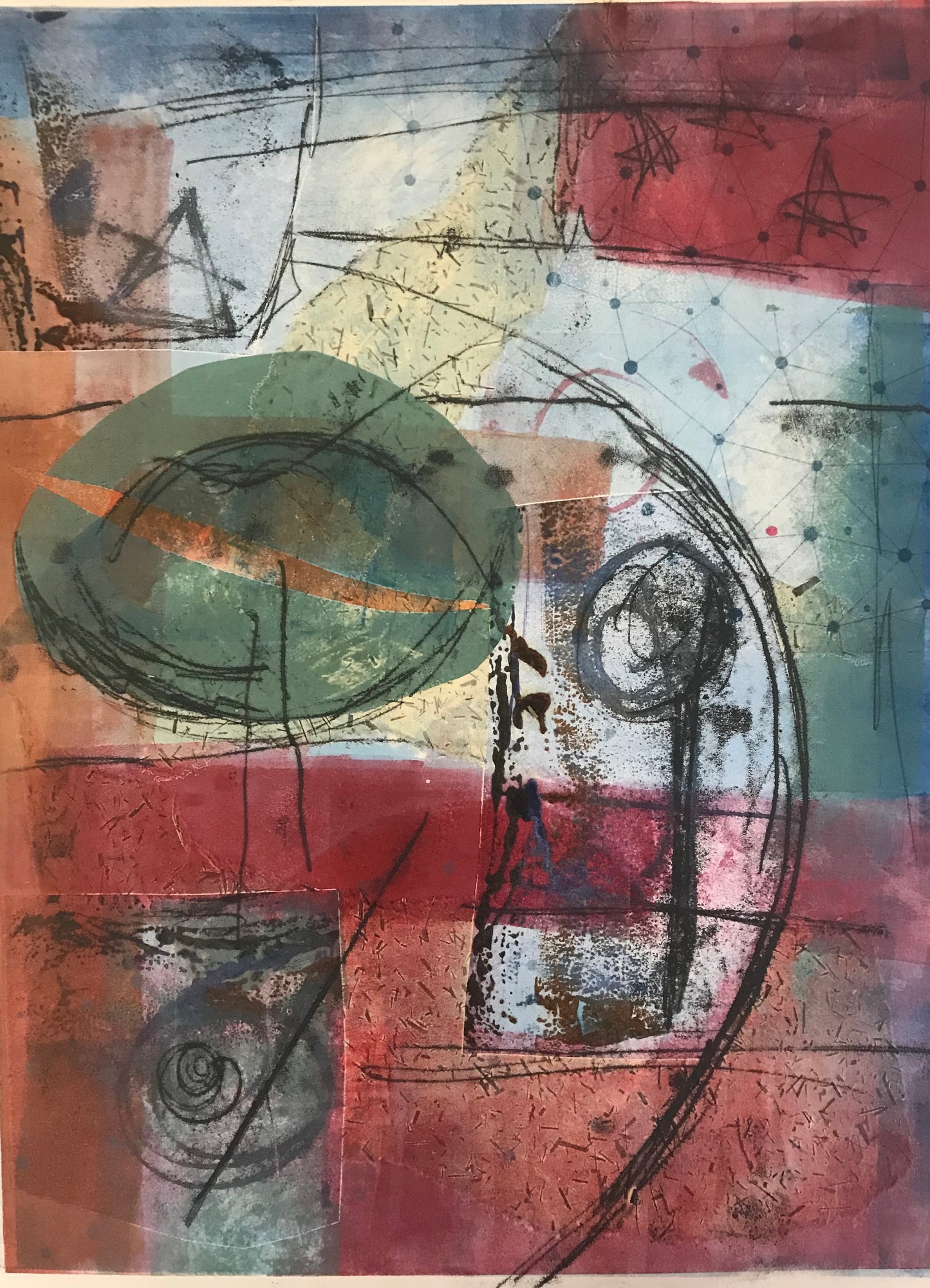 The Layered Voice: A 3-Day Monotype Intensive (May 1-3, 2026)
