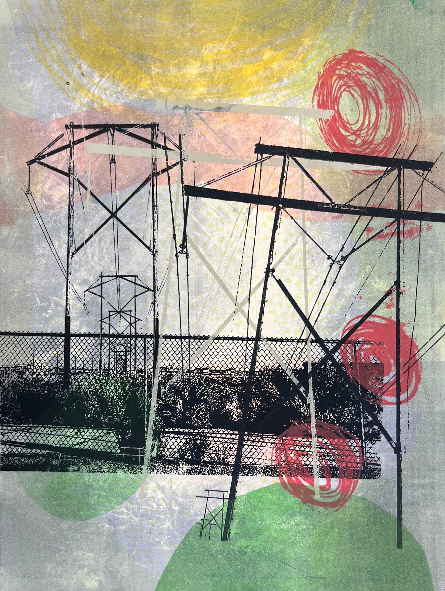 Hybrid Printmaking: Exploring Screen Print & Monotype (November 15 - 16)