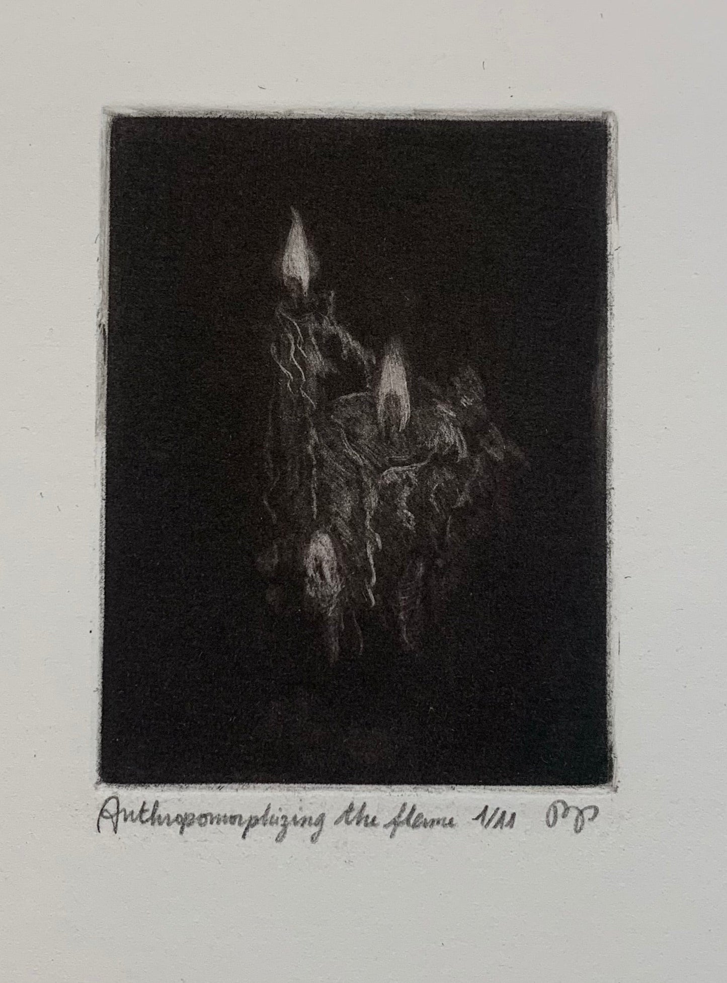 Anthropomorphizing the flame