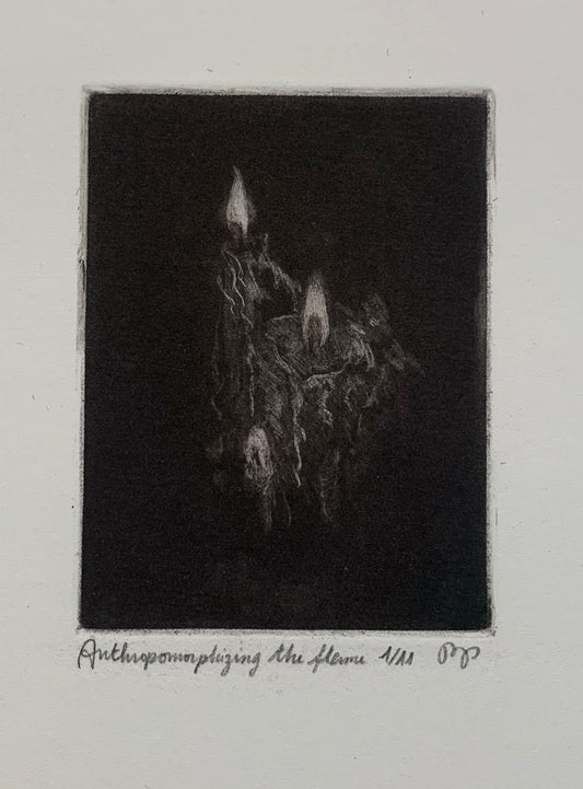 Anthropomorphizing the flame