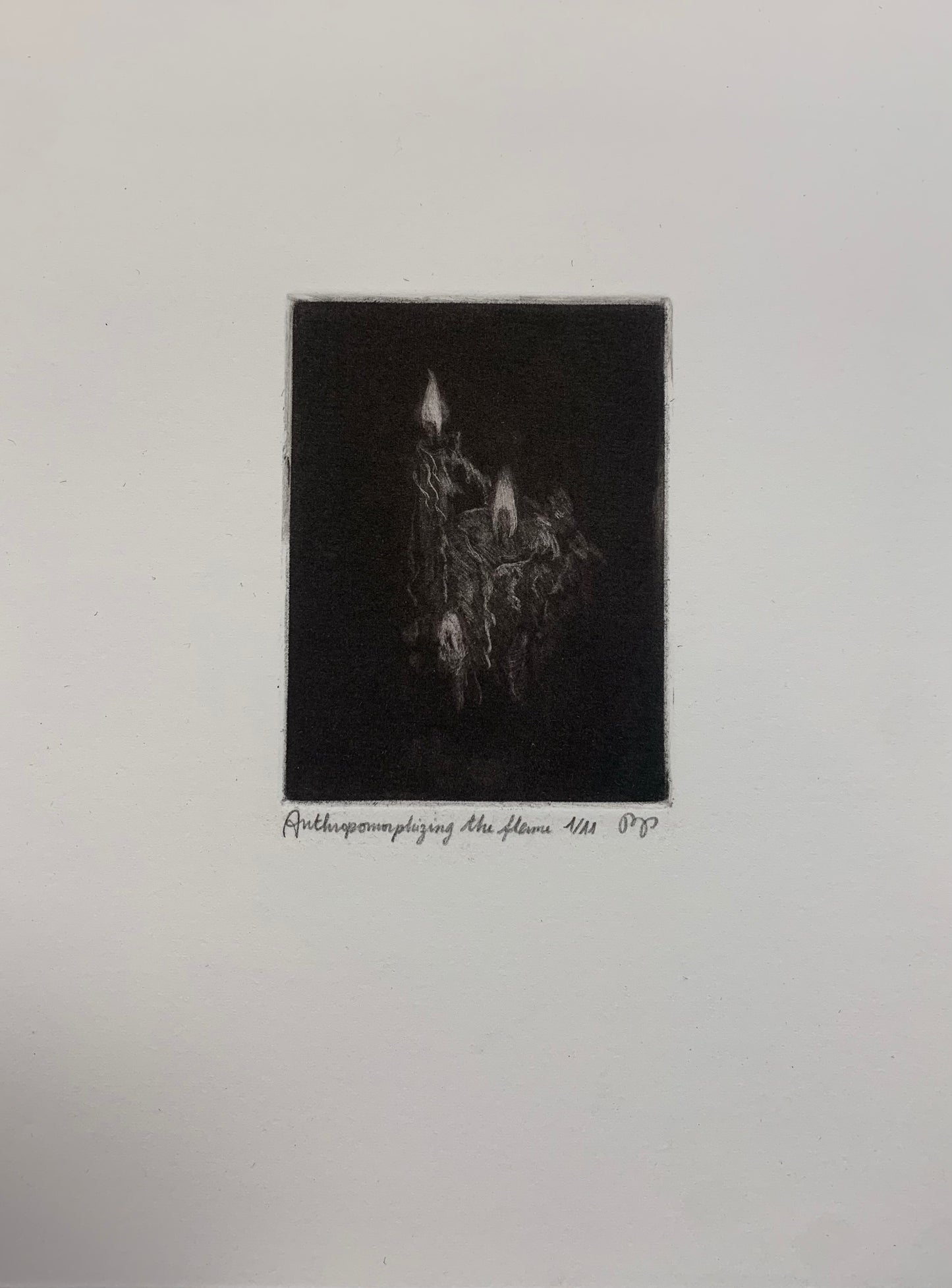 Anthropomorphizing the flame