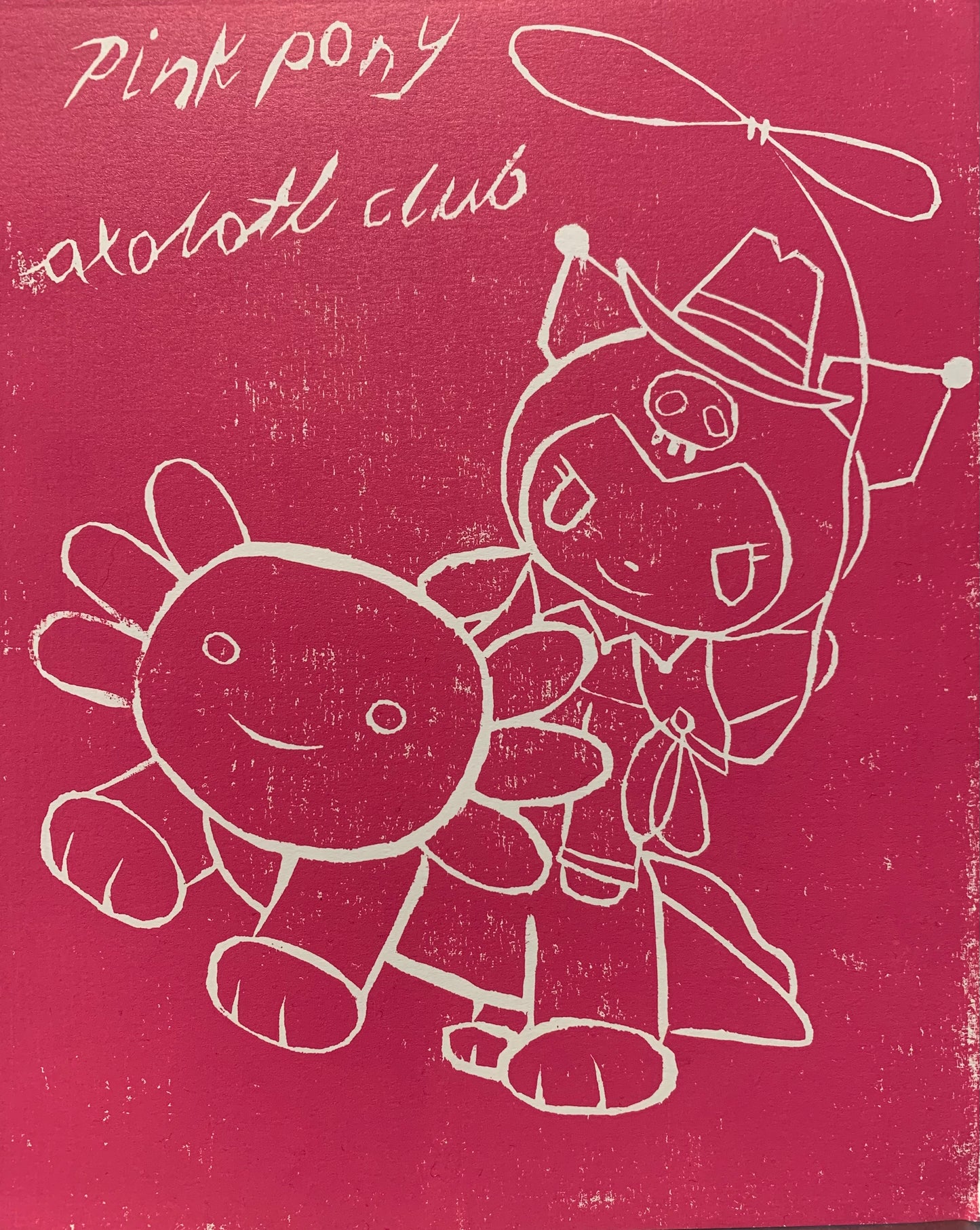 Pink Pony Axolotl Club