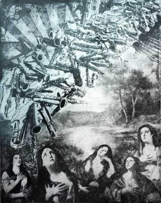 Saxophones Ascending (to Heaven)