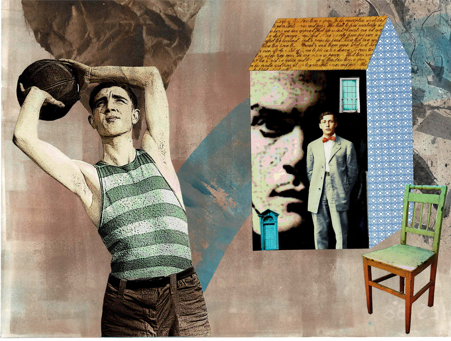 Constructed Narratives; Collage with Terry Garrett (Sat March 21)