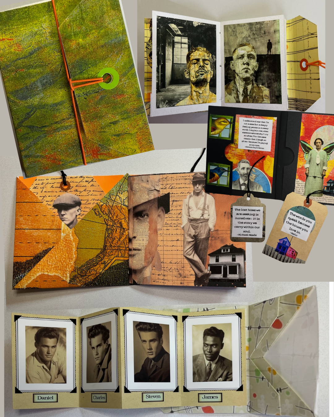 Containers for the Narrative: Collage & Bookmaking Workshop (Sat September 19)